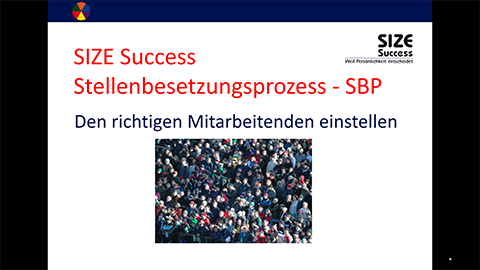 SIZE Success Stellenbesetezungsprozess - SBP