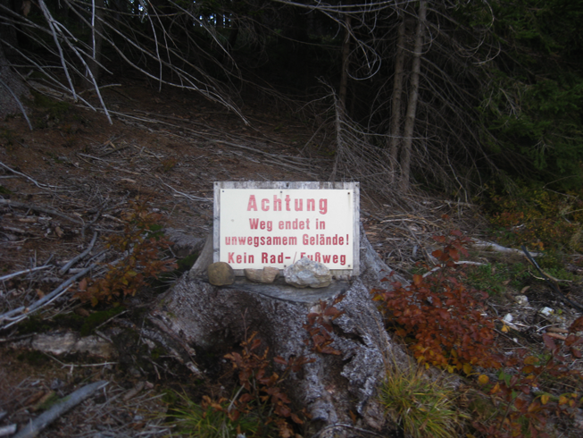 Wo geht der Weg hin?